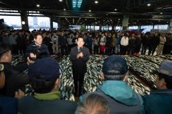부산공동어시장 찾은 황종우 장관… “현대화·공공성 강화로 수산 유통 거점 도약”