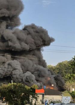 논산 연산 자동차공업사 화재 등 충남서 사고 잇따라