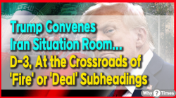 Trump Convenes Iran Situation Room... D-3, At the Crossroads of 'Fire' or 'Deal'  Subheadings
