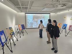 청담플래뮤-KOC, 유기동물 보호 그림전 개최