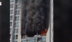 의왕 내손동 아파트 화재로 부부 참변…주민 6명 부상