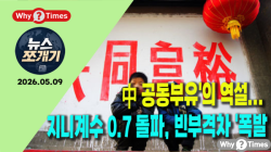 [Why TV 뉴스쪼개기 007] 中 '공동부유'의 역설... 지니계수 0.7 돌파, 빈부격차 '폭발'