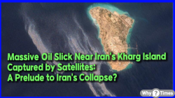 Massive Oil Slick Near Iran's Kharg Island Captured by Satellites: A Prelude to Iran's Collapse?