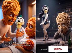 페리카나 AI 광고 삭제, 불륜 소재 논란에 검수 책임 도마