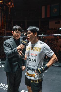 더붐의원, 격투기 선수 릴슈타 공식 후원…지역 스포츠 인재 지원