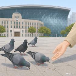 동물단체, 비둘기 먹이 단속 규탄 회견