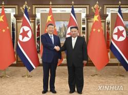 중국 시진핑 주석 7년 만에 방북… 외교·국방·경제 사령탑 전원 동행