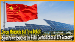 [China Watch] Global Monopoly But Total Deficit: Solar Power Exposes the Fatal Contradiction of Xi’s Economy