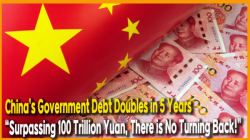 [China Watch] China’s Government Debt Doubles in 5 Years... “Surpassing 100 Trillion Yuan, There is No Turning Back!”