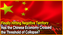 [China Watch] Finally Hitting Negative Territory… Has the Chinese Economy Crossed the Threshold of Collapse?