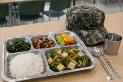채식 장병 급식 지원 개선 요구