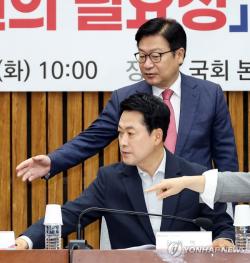 정점식, 張거취에 "의견수렴 쉽지 않다…다음 스텝은 시기상조"