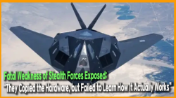 Fatal Weakness of Stealth Forces Exposed: “They Copied the Hardware, but Failed to Learn How It Actually Works”