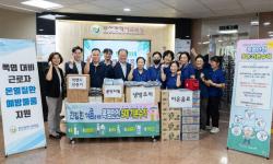 ​김석준 부산교육감, 폭염 속 현장 근로자 환경 직접 점검