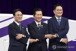 與 충청 경선 D-1…鄭 "승리 현실화"·金 "안정적으로 이길 것"(종합)