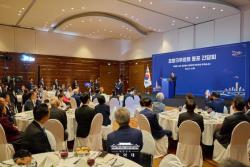 이재명 대통령, 독일 프랑크푸르트서 동포 간담회 개최