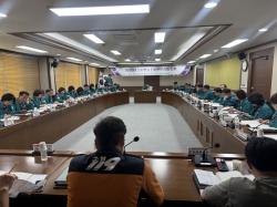 논산시, ‘전시 현안 과제 토의 및 기관장 도상연습’ 개최   실전 중심의 비상대비태세 점검-
