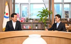 오세훈 서울시장, 저고위 부위원장과 저출생 극복 협력 논의