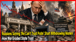 Russians Saying 'We Can't Trust Putin' Start Withdrawing Money... How War Eroded State Trust