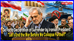 De Facto Declaration of Surrender by Iranian President: “Let’s End the War Before We Collapse Further!”