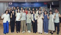 경기도일자리재단, 베트남 여성연맹과 기술교육 및 여성 일자리 정책 공유