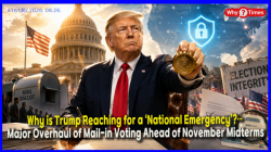 Why is Trump Reaching for a ‘National Emergency’?… Major Overhaul of Mail-in Voting Ahead of November Midterms