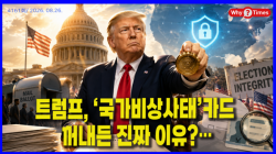 [정세분석] 트럼프, ‘국가비상사태’ 카드 꺼내든 진짜 이유?