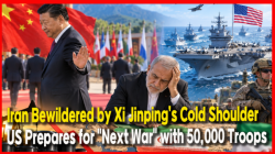 Iran Bewildered by Xi Jinping’s Cold Shoulder… US Prepares for "Next War" with 50,000 Troops