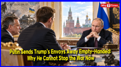 Putin Sends Trump’s Envoys Away Empty-Handed: Why He Cannot Stop the War Now