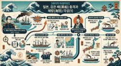 [기고] 바다의 타임라인_일본, 검은 배(黑船) 충격과 해방(海防) 각성(1)