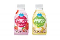 동원F&B, 과일 퓨레·식이섬유 더한 ‘덴마크 과일담은 가공유’ 출시
