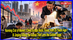 [China Watch] Running Out of Money, China Scraps Back Taxes from 25 Years Ago… Xi Jinping Killing the Goose That Lays the Golden Eggs