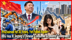 [China Watch] Proclaimed for 20 Years, Yet Failed Again… Why Has Xi Jinping’s Chinese "Consumer Economy" Collapsed?