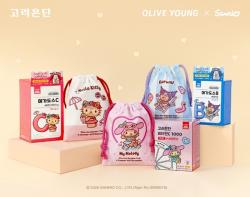 고려은단, 올리브영·산리오캐릭터즈 캠페인 참여…비타민 3종 선봬