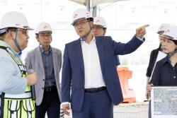 주형철 경기도 경제부지사, 용인 반도체클러스터 현장 점검