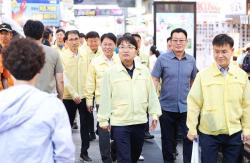 김광용 재난안전관리본부장, 태풍 대응부터 추석 안전까지 현장 점검