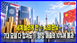 [중국관찰] 세계 놀라게 한 中 AI의 민낯…7대 모델 다 합쳐도 美 양강 매출의 10%에 불과