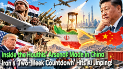 Inside the Houthis’ Arsenal: Made in China… Iran’s ‘Two-Week Countdown’ Hits Xi Jinping!