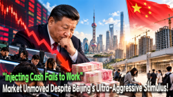 [China Watch] “Injecting Cash Fails to Work”… Market Unmoved Despite Beijing’s Ultra-Aggressive Stimulus!