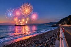 울산불꽃축제 관람은 강동몽돌해변, 해안도로 통제