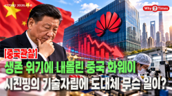 [중국관찰] 생존 위기에 내몰린 중국 화웨이, 시진핑의 기술자립에 도대체 무슨 일이?