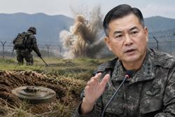 진영승 합참의장, DMZ 지뢰 폭발 ‘도발’로 규정