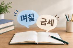 헷갈리는 맞춤법 12쌍, ‘며칠’과 ‘금세’부터 구분하기