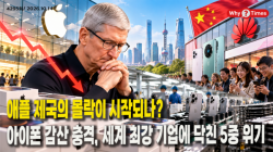 [정세분석] 애플 제국의 몰락이 시작되나?…아이폰 감산 충격, 세계 최강 기업에 닥친 5중 위기