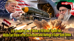 U.S. Considering Use of 'Mother of All Bombs' Against Iran... Middle East Braces on the Eve of a Storm Amid Warnings of Super-Sized Strikes