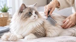 “빗질은 매일?”…장모 고양이 털 엉킴 막는 일상 관리