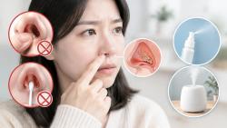 코 안 건조할 때 딱지 떼기·면봉 사용은 피해야