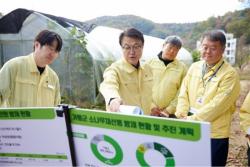 주형철 경기 경제부지사, 가평 소나무재선충병 수종전환 방제 현장 점검